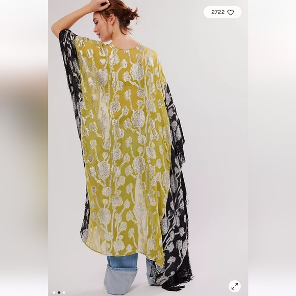 🌟 NWT 🌟 Free People Florence Kimono - Picture 2 of 3